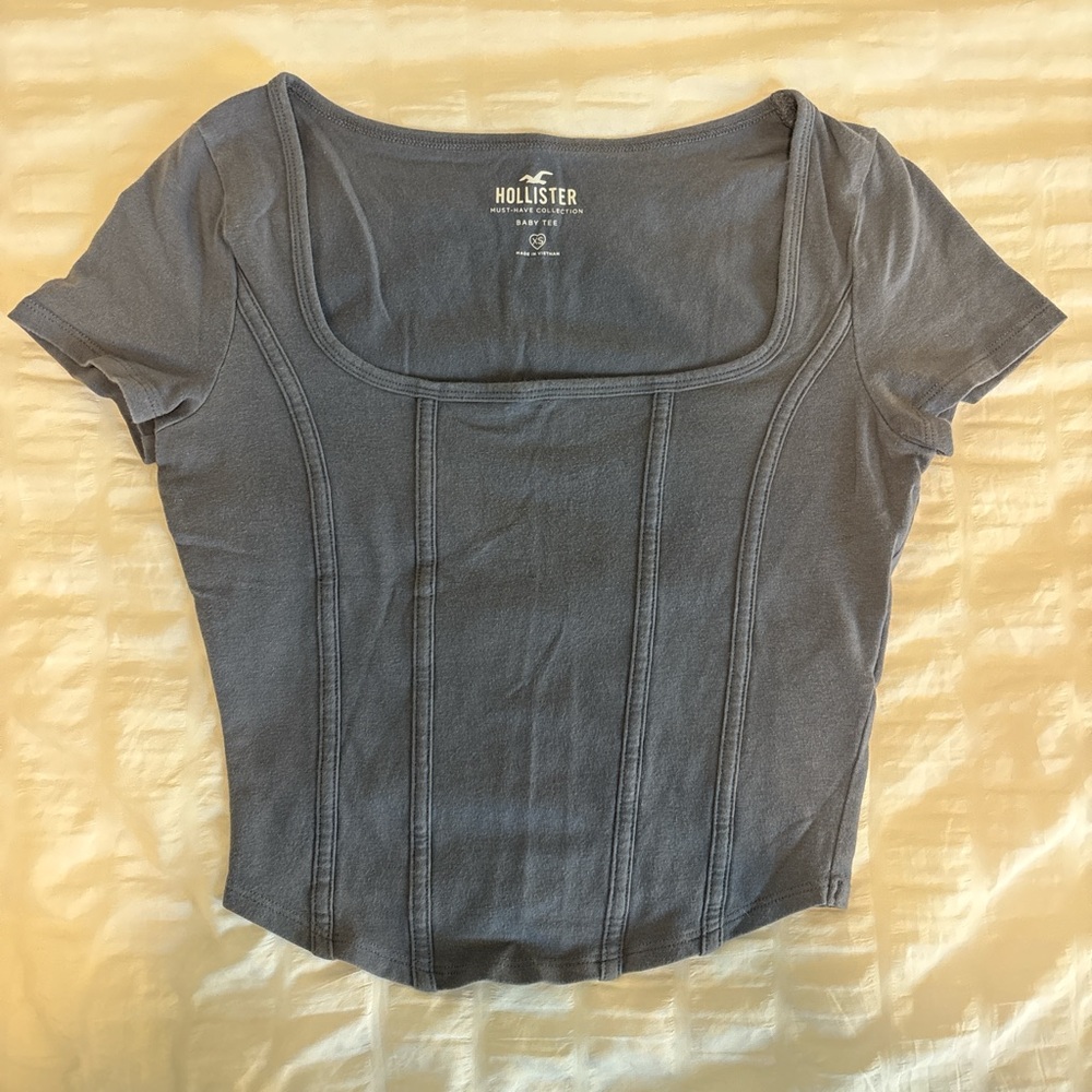 Hollister Corset-Style Baby Tee